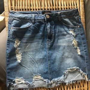 Denim skirt